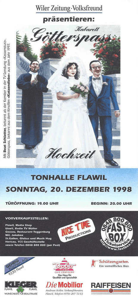 Kabarett Götterspass - Hochzeit