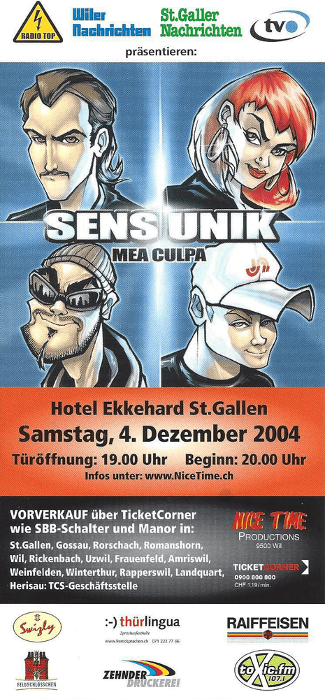 Sens Unik - Mea Culpa